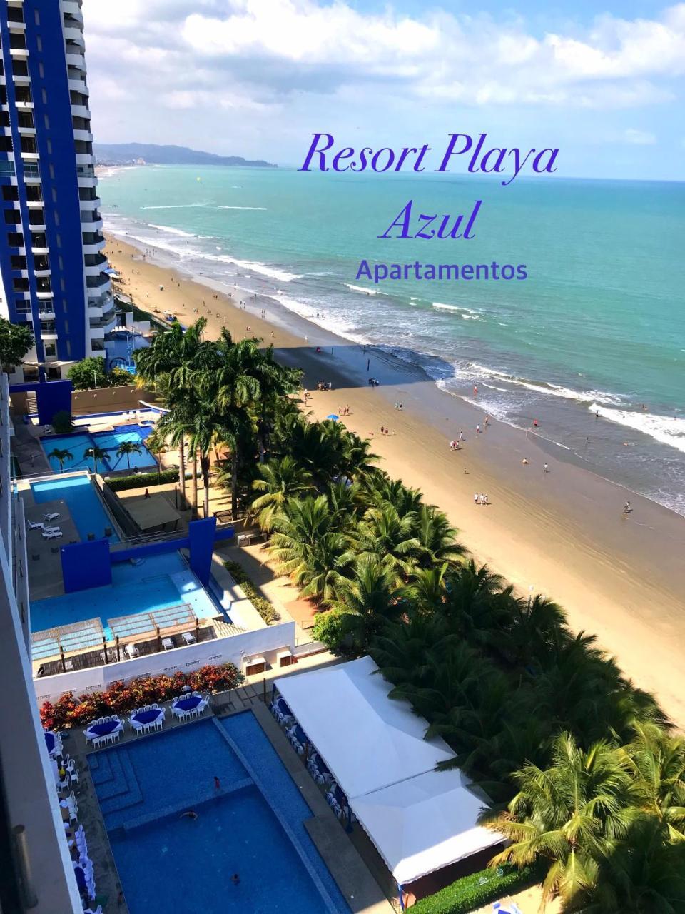 Resort Playa Azul Departamentos Frente Al Mar Tonsupa Kültér fotó